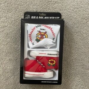 Blackhawks Bib and Pre Walker Set